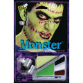 Frankenstein Monster with Bolts Halloween Costume Palette Makeup Kit by HalloweenStore.com