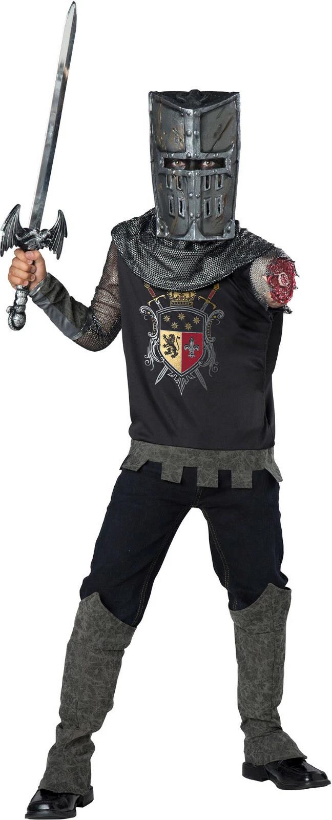 InCharacter Black Knight Monty Python Deluxe Child Costume Size Small 6 by HalloweenStore.com