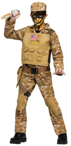 US Navy Seal Military Child Costume Medium 8-10 by HalloweenStore.com