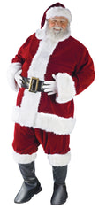 Ultra Velvet Santa Claus Suit Costume Size XXL 58-60 by HalloweenStore.com