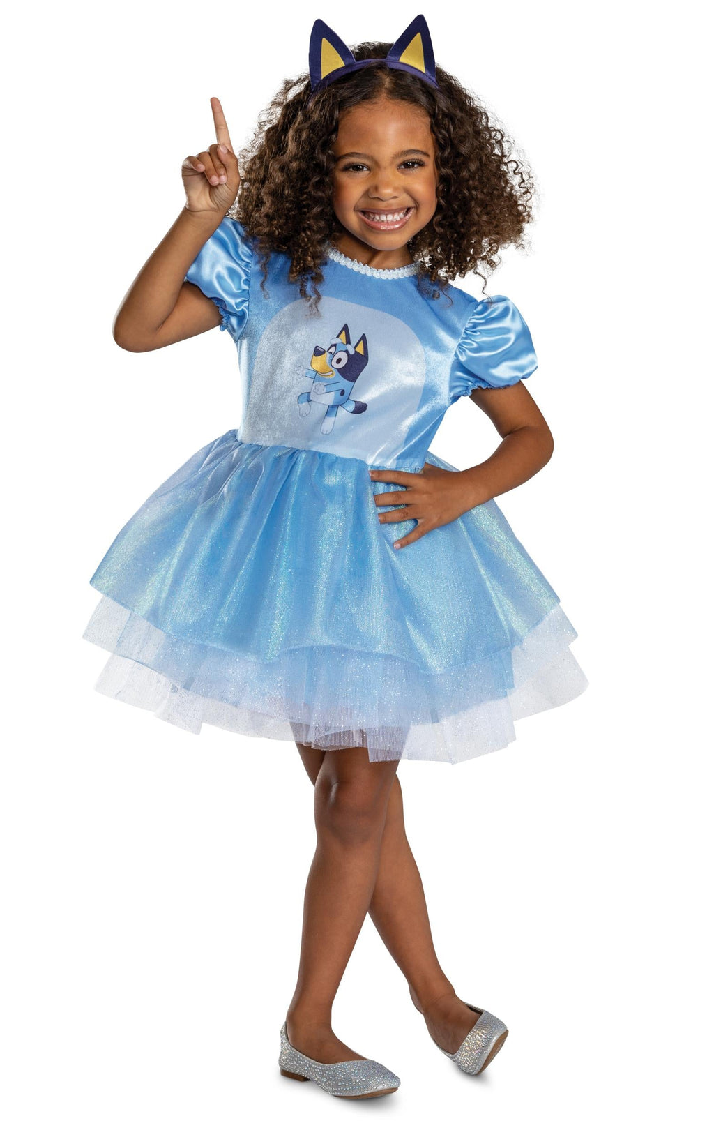 Bluey Dress Classic Toddler Kids Costume 2T by HalloweenStore.com