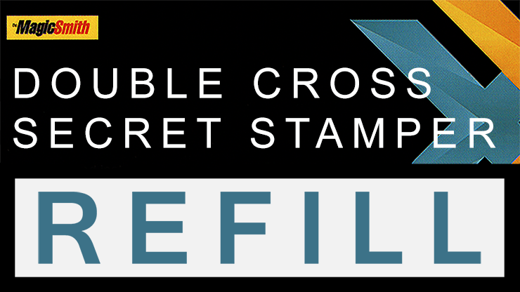Secret Stamper Part (Refill) for Double Cross by Magic Smith by Murphy's Magic Supplies, Inc.