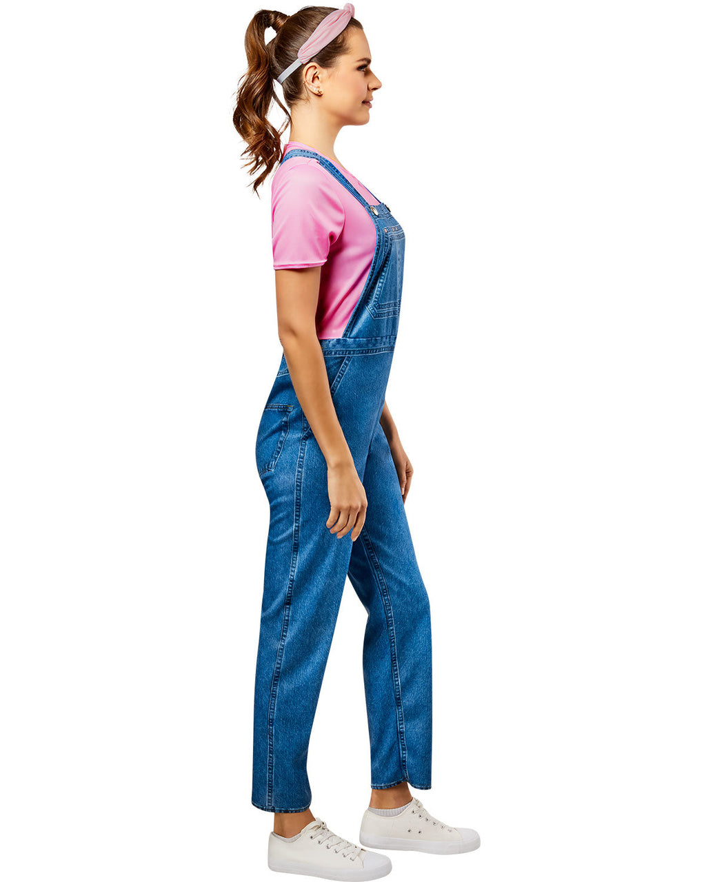 Ms. Rachel Womens Costume Jumpsuit with Headband by HalloweenStore.com