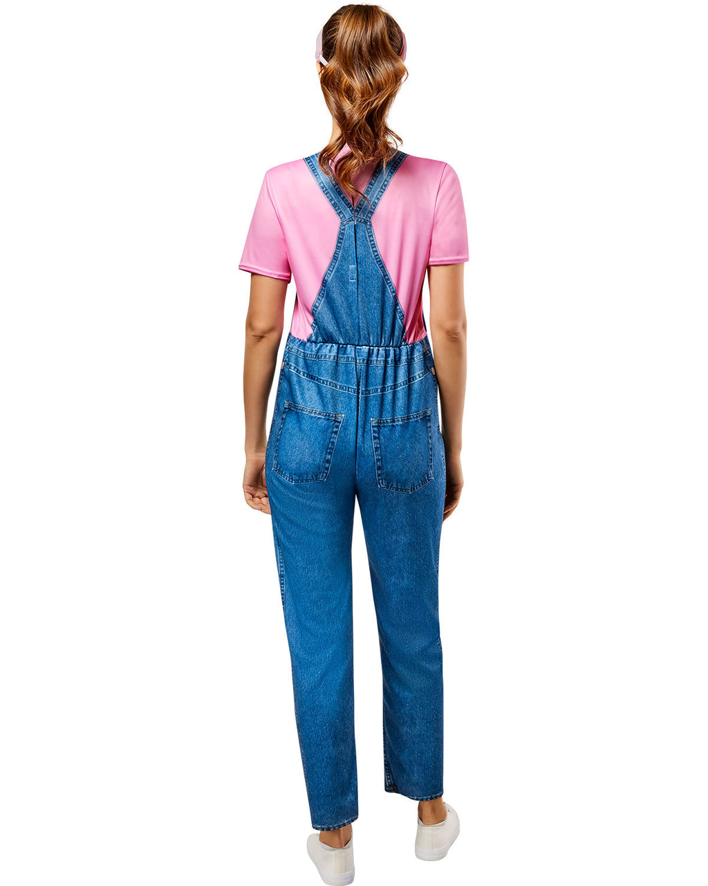 Ms. Rachel Womens Costume Jumpsuit with Headband by HalloweenStore.com