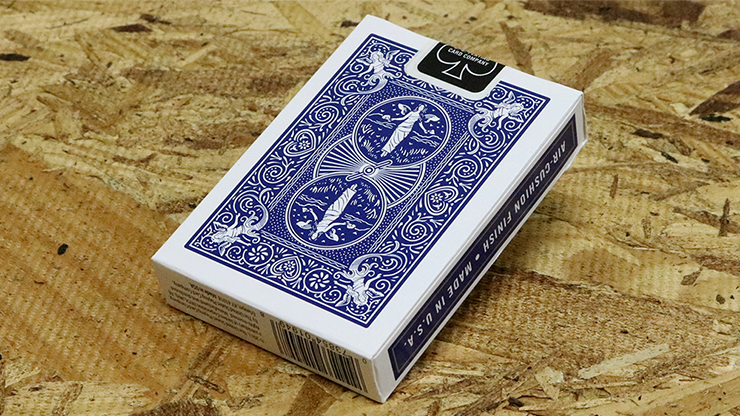 Bicycle Maiden Back (Blue) by US Playing Card Co by Murphy's Magic Supplies, Inc.