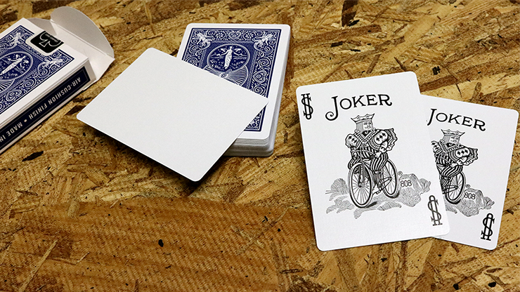Bicycle Maiden Back (Blue) by US Playing Card Co by Murphy's Magic Supplies, Inc.