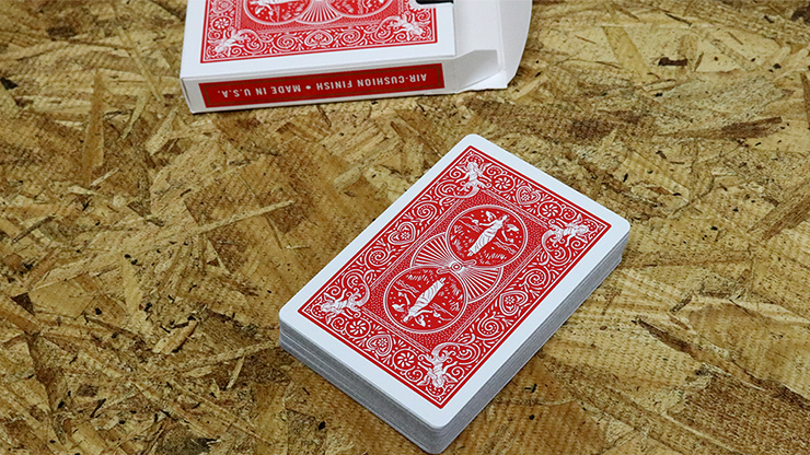 Bicycle Maiden Back (Red) by US Playing Card Co by Murphy's Magic Supplies, Inc.