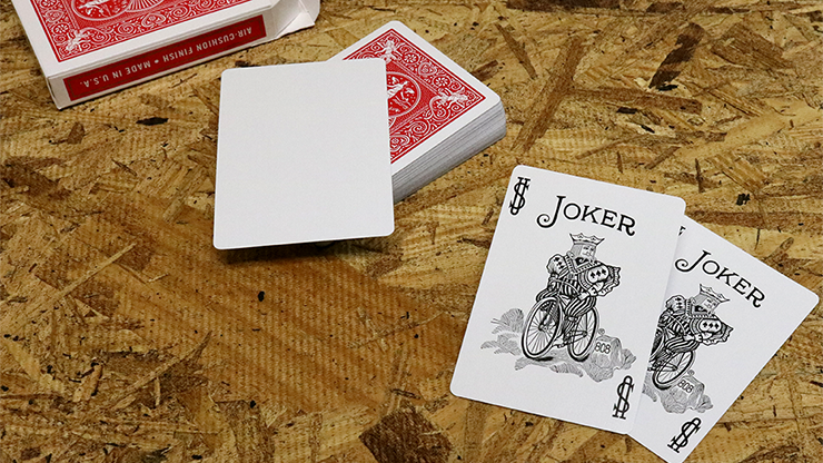 Bicycle Maiden Back (Red) by US Playing Card Co by Murphy's Magic Supplies, Inc.