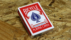 Bicycle Maiden Back (Red) by US Playing Card Co by Murphy's Magic Supplies, Inc.