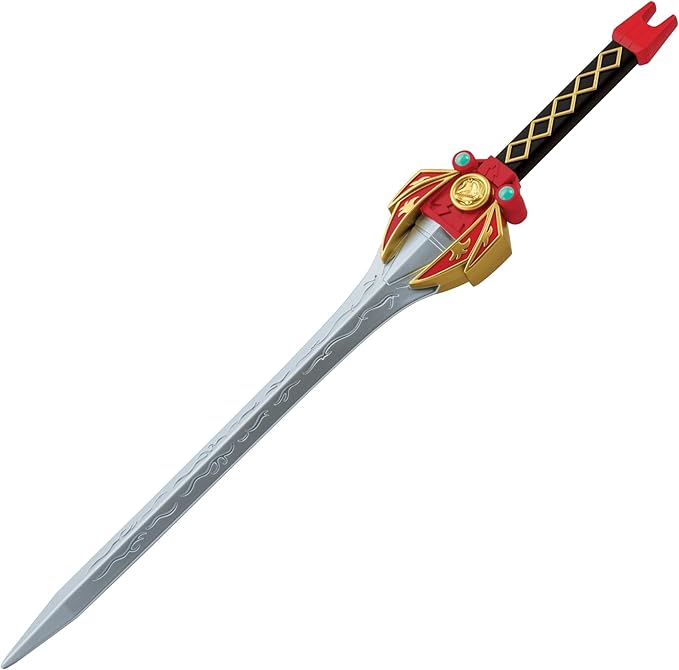 Red Ranger Mighty Morphin Power Ninja Sword Costume Accessory by HalloweenStore.com