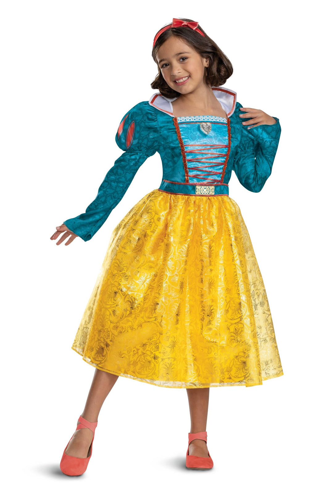 Snow White Live Action Deluxe Child Costume Medium 7-8 by HalloweenStore.com