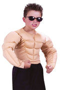 Child Muscle Shirt Costume Size Medium 8-10 by HalloweenStore.com