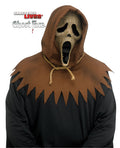 Fun World Scream Ghost Face Scarecrow Burlap Character Costume Mask by HalloweenStore.com