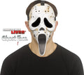 Fun World Scream Ghost Face Distressed Hockey Character Costume Mask by HalloweenStore.com