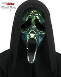 Fun World Scream Ghost Face Oil Slick Black Disco Mirror Character Costume Mask by HalloweenStore.com
