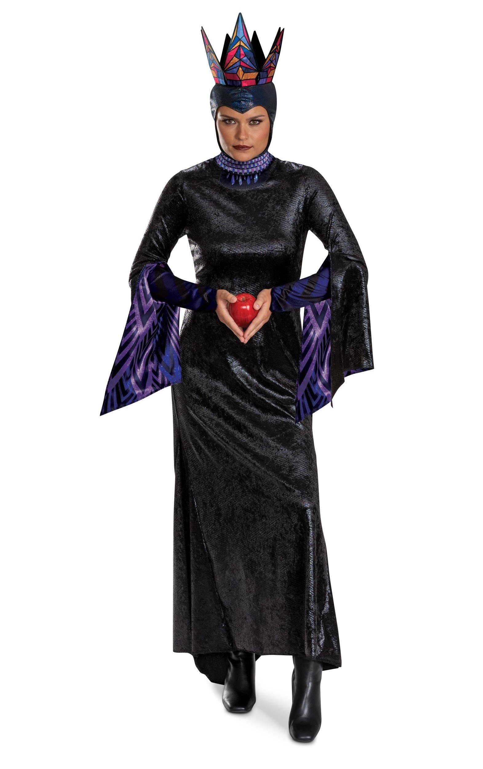 Snow White Evil Queen Deluxe Costume for Women Medium 8-10 by HalloweenStore.com