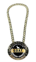 Goat Greatest of all Time Necklace Award Medallion Pimp Gangster Accessory by HalloweenStore.com