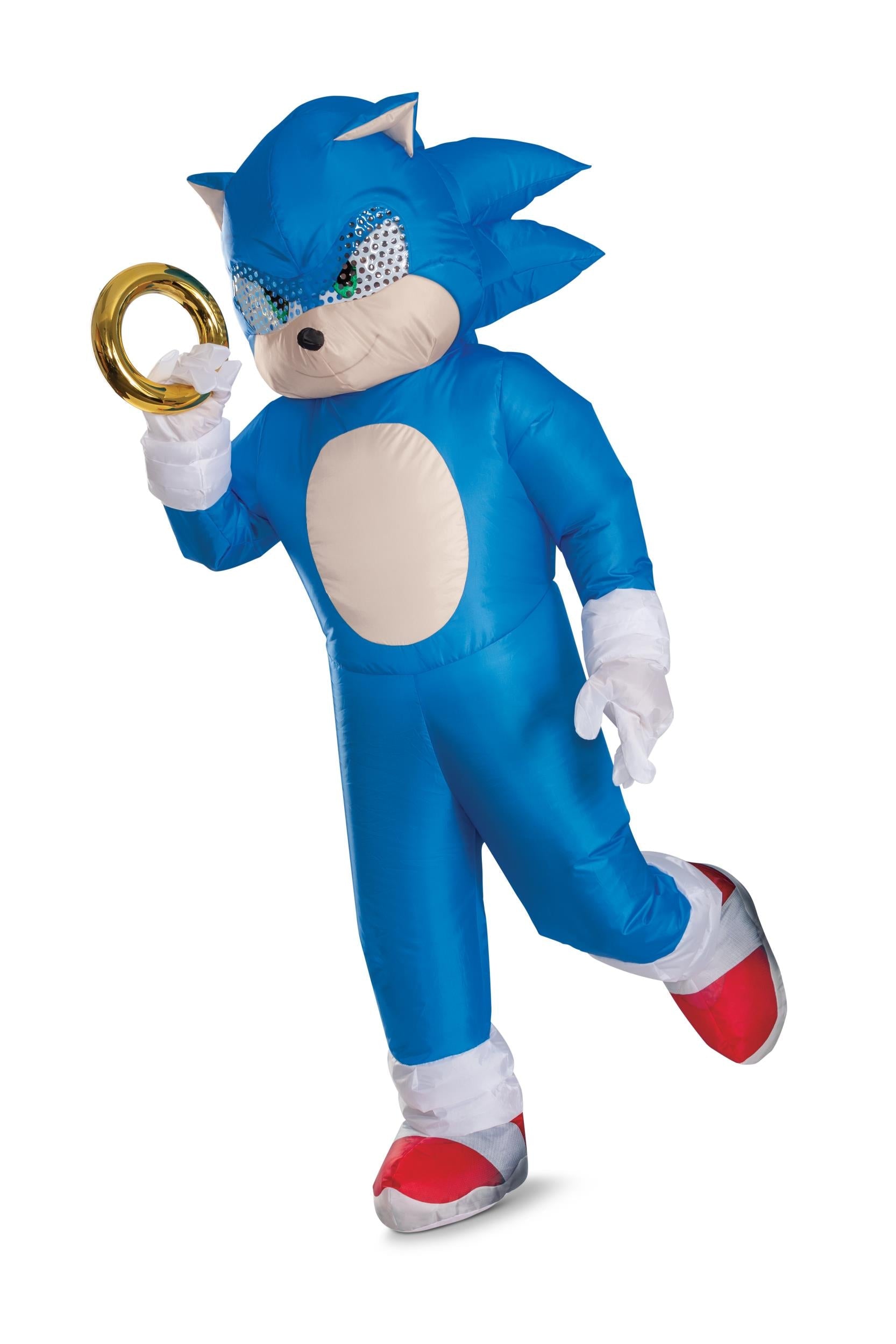 Disguise Sonic The Hedgehog Inflatable Adult Costume Size Standard by HalloweenStore.com