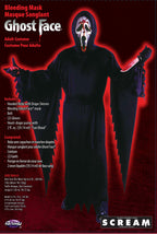 Scream Bleeding Ghost Face Adult Costume by HalloweenStore.com