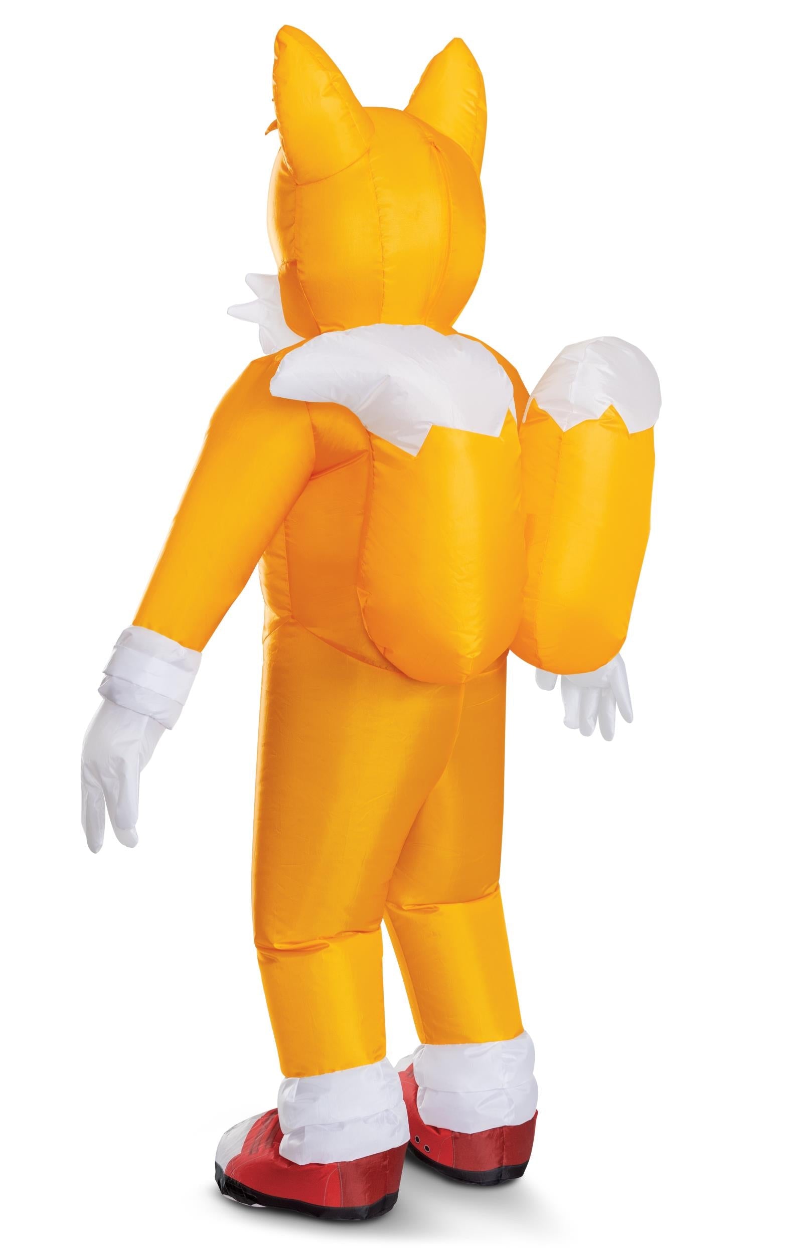Disguise Tails Inflatable Adult Costume Size Standard Sonic The Hedgehog by HalloweenStore.com