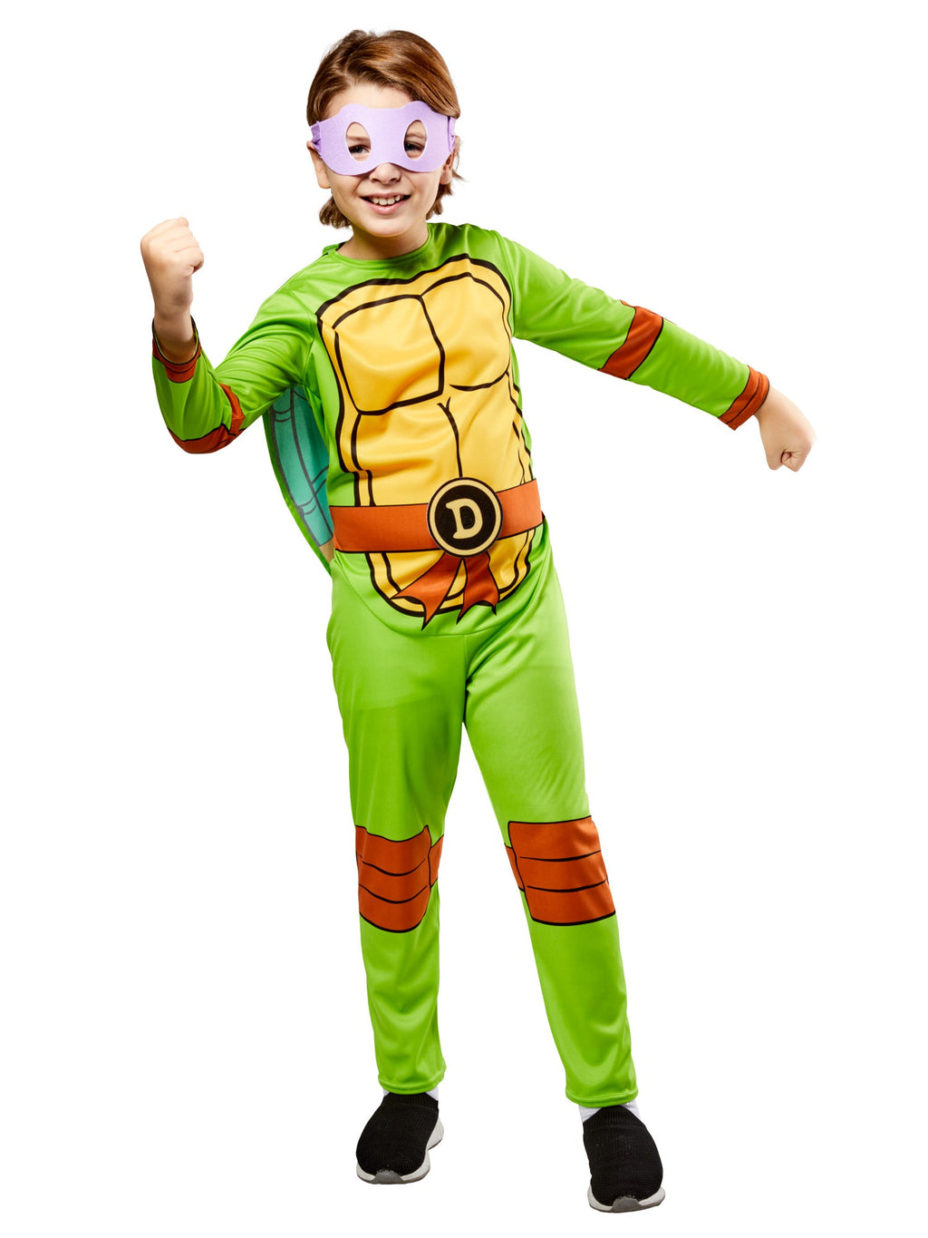 Ninja Turtle Child Pick a Tuttle all 4 Masks Included Costume Size X-Small 4-5 by HalloweenStore.com