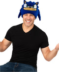 Sonic The Hedgehog Blue Beanie Stocking Cap Adult Hat by HalloweenStore.com