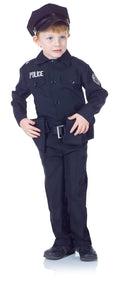 Policeman Child Cop Costume Size Medium 8-10 by HalloweenStore.com