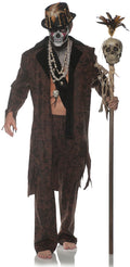 Witch Doctor Voodoo Zombie Adult Costume by HalloweenStore.com