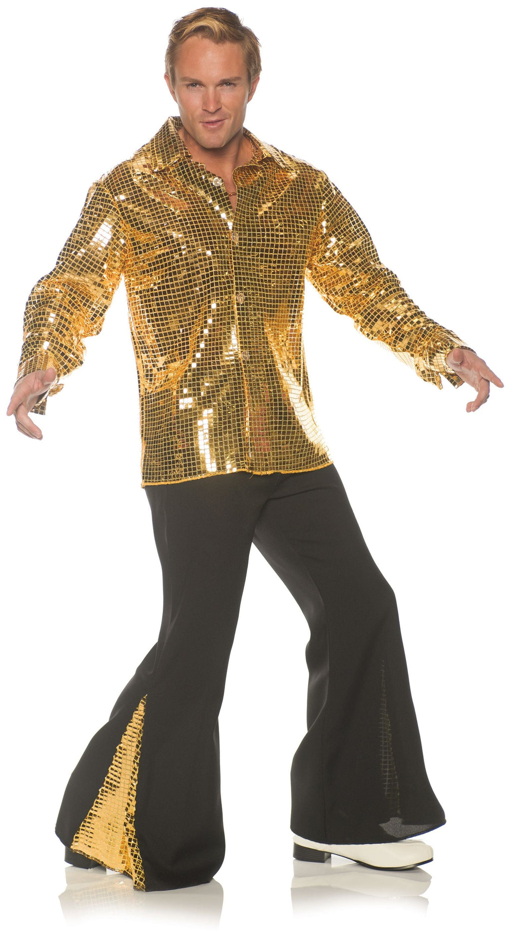 70's Dancing King Disco Adult Costume Size XX-Large by HalloweenStore.com