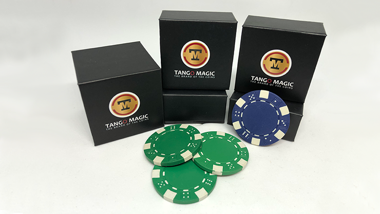 Ambitious Chip (PK004) (Gimmick and Online Instructions) by Tango Magic by Murphy's Magic Supplies, Inc.