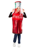 Bottle of Coke Coca Cola Foam Tunic Adult Costume Standard Size by HalloweenStore.com