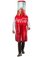 Bottle of Coke Coca Cola Foam Tunic Adult Costume Standard Size by HalloweenStore.com
