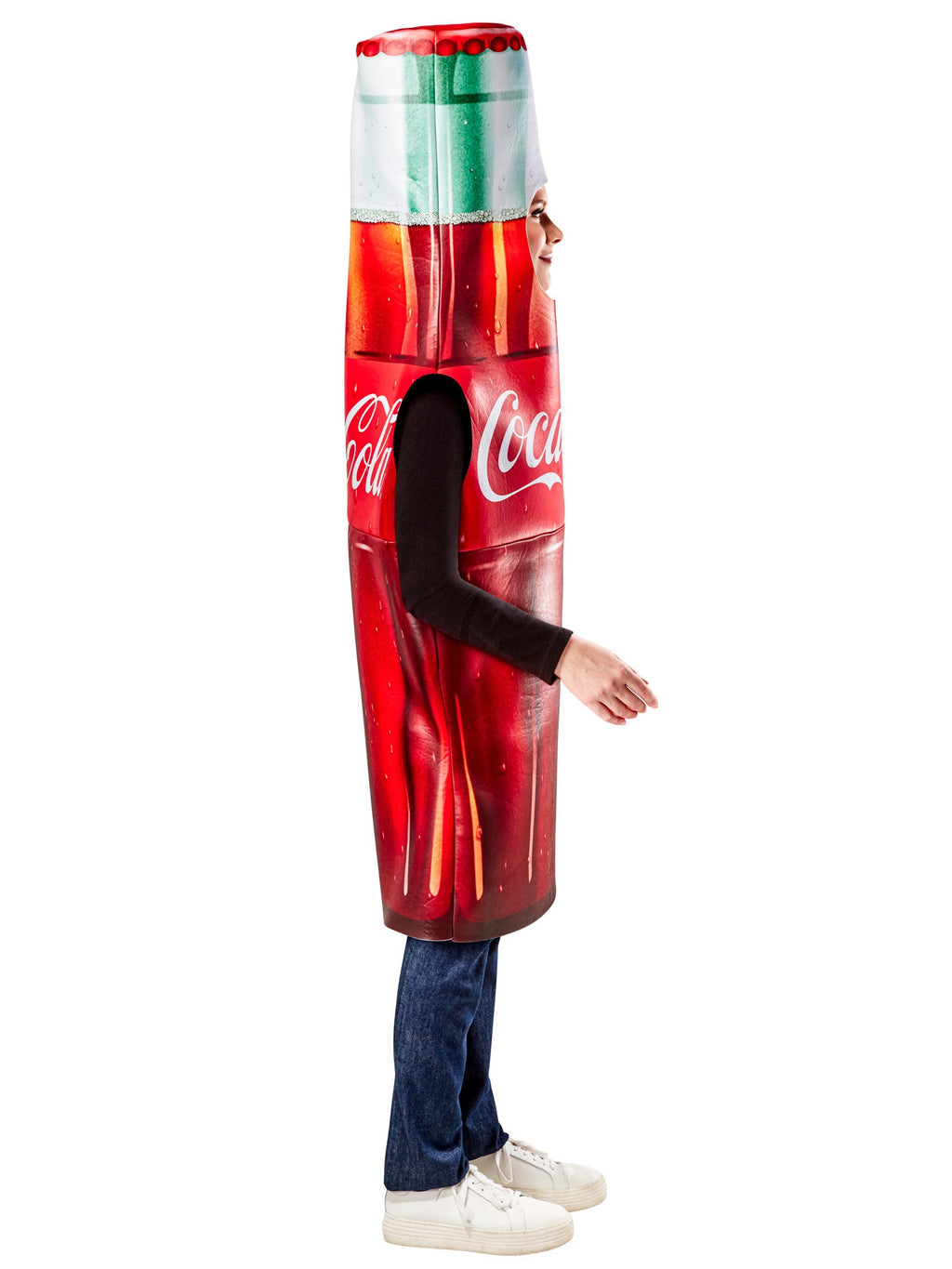 Bottle of Coke Coca Cola Foam Tunic Adult Costume Standard Size by HalloweenStore.com