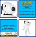 Rubie's Peanut Snoopy Inflatable Adult Costume Standard Size by HalloweenStore.com