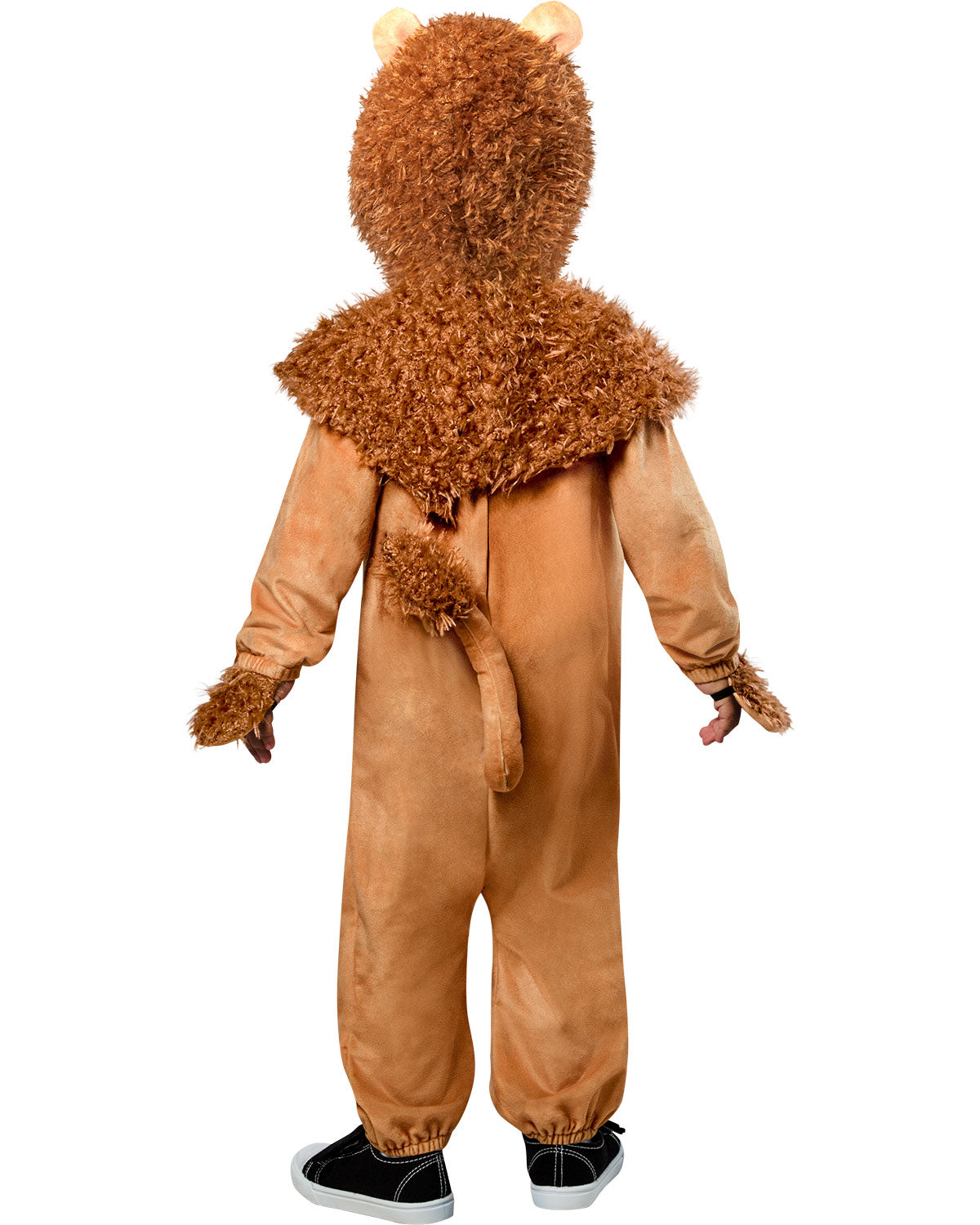 Wizard of Oz Cowardly Lion Plush Jumpsuit and Headpiece Costume Toddler by HalloweenStore.com