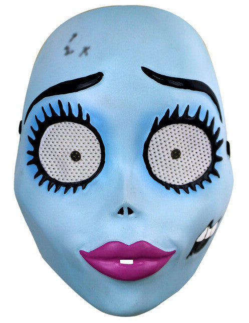 Rubie's Corpse Bride Emily Plastic Adult Half Mask by HalloweenStore.com