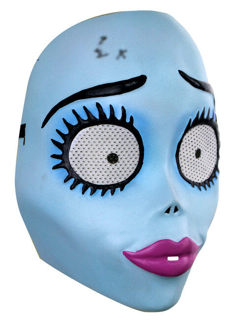 Rubie's Corpse Bride Emily Plastic Adult Half Mask by HalloweenStore.com