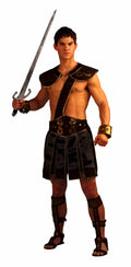 Roman Stud Adult Mens Gladiator Costume by HalloweenStore.com