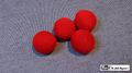 Crochet Balls (Red 1.75 inch) by Mr. Magic by Murphy's Magic Supplies, Inc.