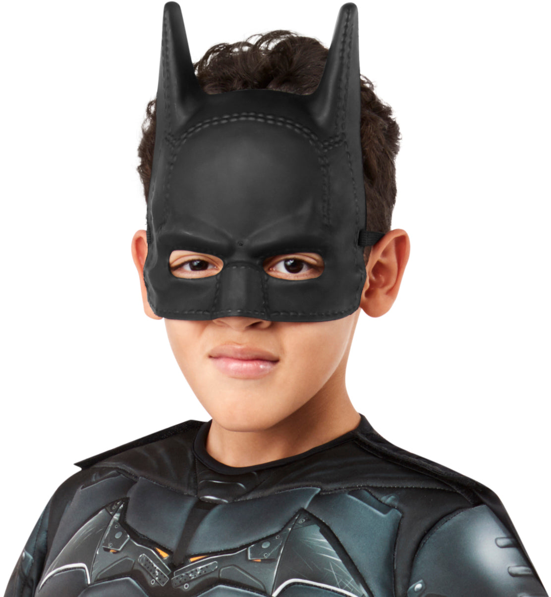 Rubie's The Batman: Batman Half Mask Plastic Kids by HalloweenStore.com