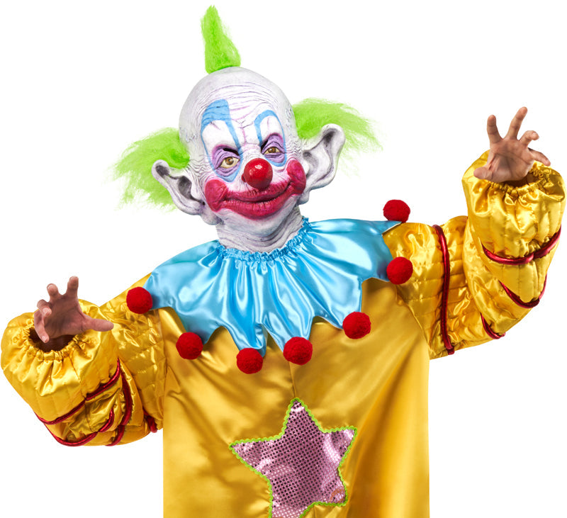 Rubie's Killer Klowns from Outer Space Shorty Deluxe Overhead Latex Mask by HalloweenStore.com