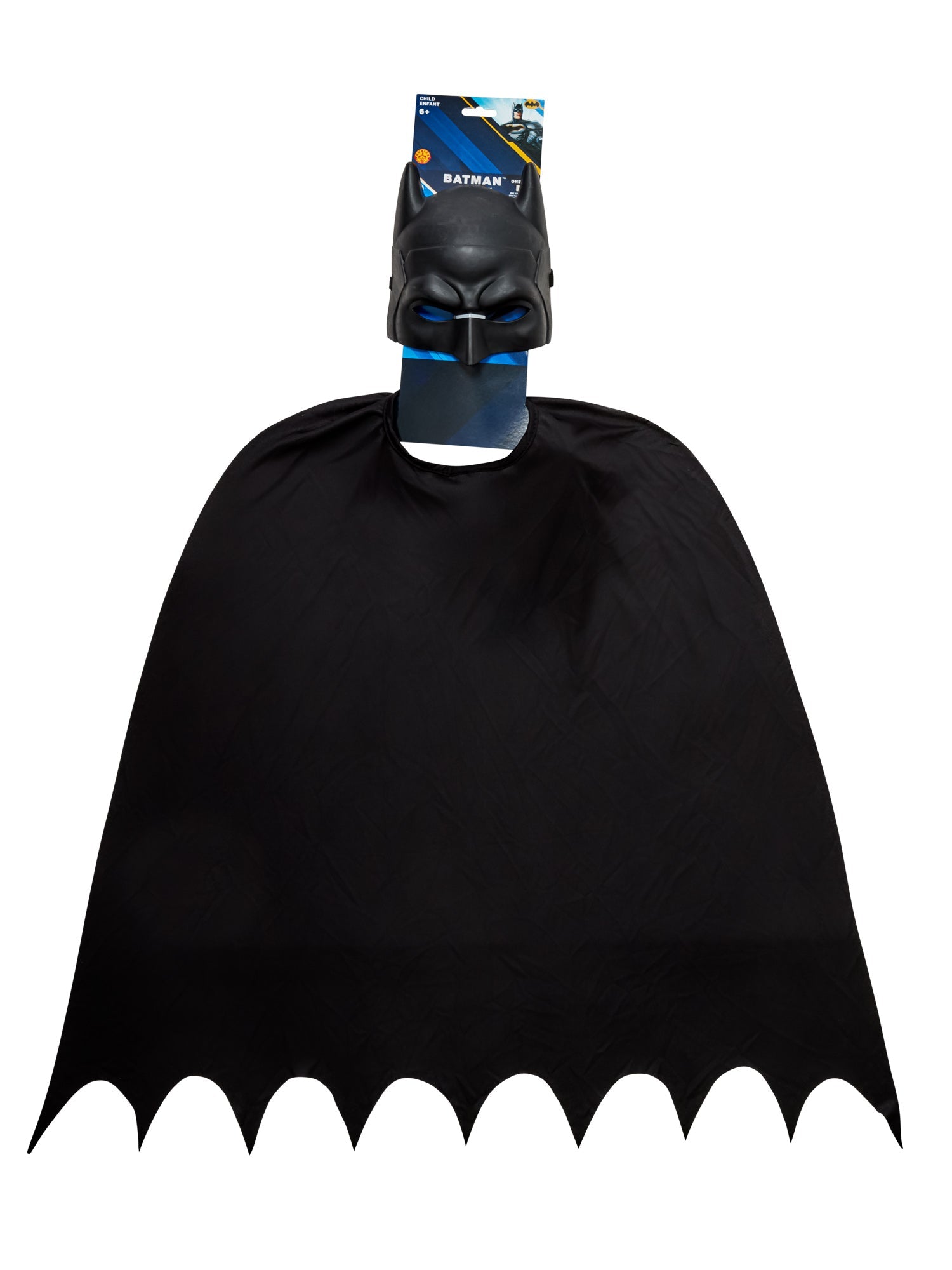 DC Comics Superheros Batman Cape and Mask Costume Child Kit by HalloweenStore.com
