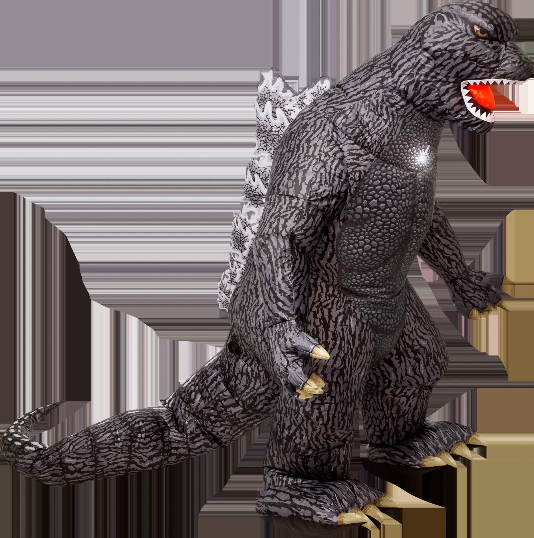 Rubie's Godzilla: 72 Inch Tall Lawn Inflatable Decoration by HalloweenStore.com