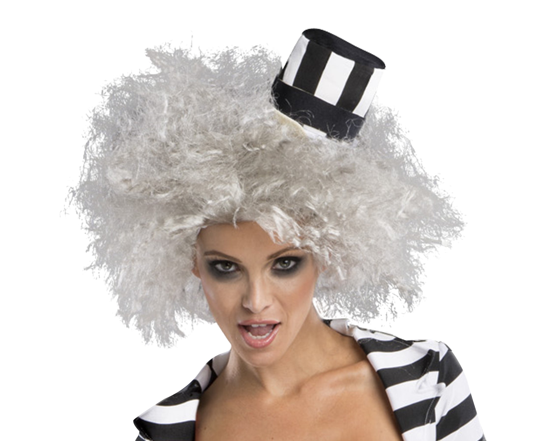 Rubie's Beetlejuice White Female Costume Wig by HalloweenStore.com