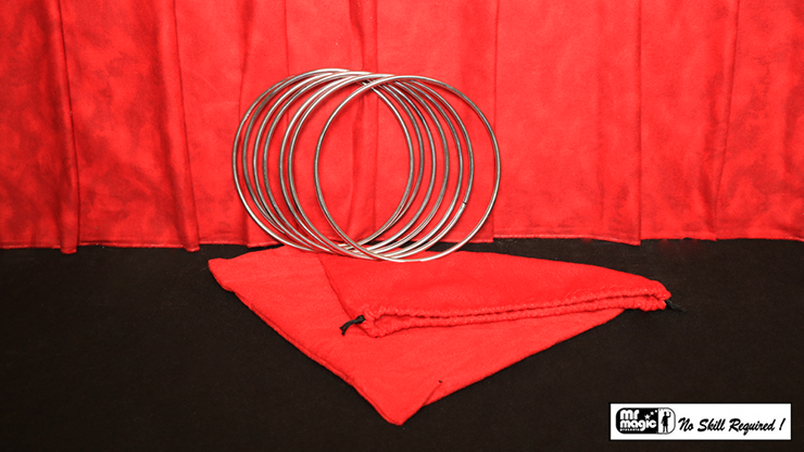 8" Linking Rings SS (7 Rings) by Mr. Magic by Murphy's Magic Supplies, Inc.