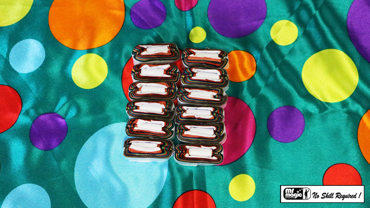 Mouth Coils 25 ft./12 ct. (Rainbow) by Premium Magic by Murphy's Magic Supplies, Inc.