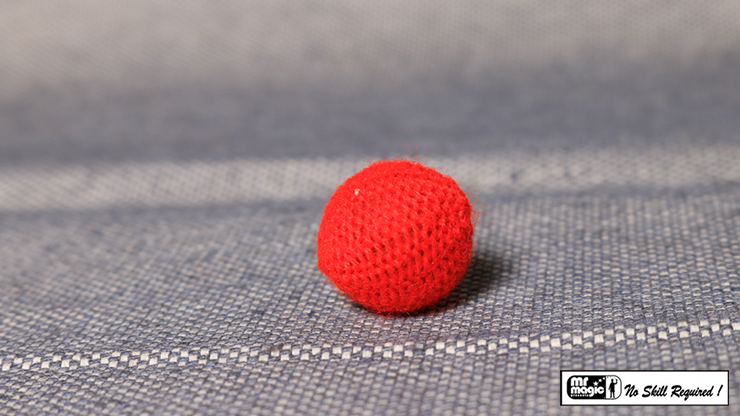 Crochet Ball .75 inch Single (Red) by Mr. Magic by Murphy's Magic Supplies, Inc.