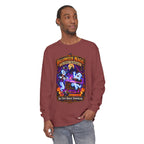 Halloween Magic Long Sleeve Tee — "No Bodies Required" Ghosts Design by Printify