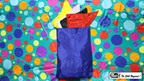 Bag to Happy Birthday Silk (36 inch x 36 inch) by Mr. Magic by Murphy's Magic Supplies, Inc.