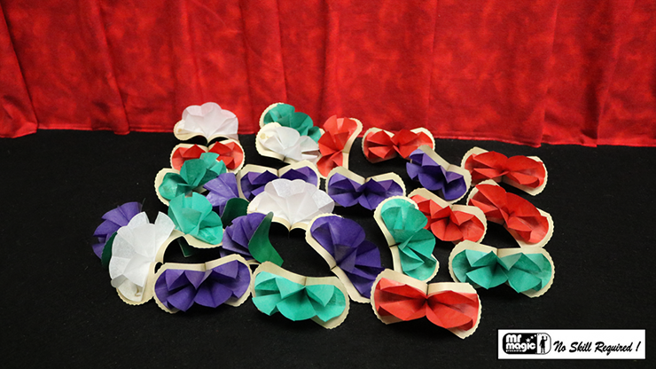 Flower from Finger Tips Paper (25) by Mr. Magic by Murphy's Magic Supplies, Inc.